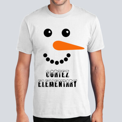 Adult T-Shirt - Winter - Snowman Thumbnail