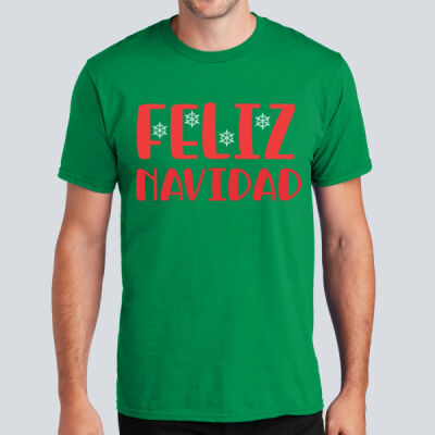 Adult T-Shirt - Winter - Feliz Navidad Red Thumbnail