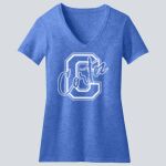  Women's Perfect Blend ® CVC V Neck Tee - Cortez  Thumbnail