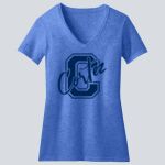  Women's Perfect Blend ® CVC V Neck Tee - Cortez  Thumbnail